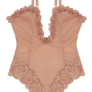 Deeply Yours Mesh Bodysuit | Copper Rosé - Copper Rosé / S